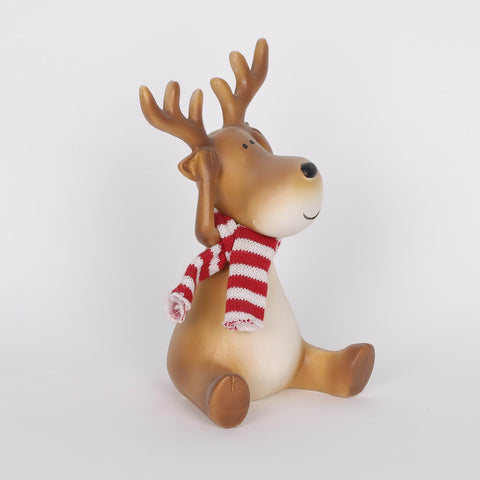 Christmas Resin Reindeer Décor