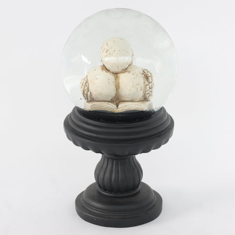 5.0*9.0'' Skull Resin Water Ball Décor