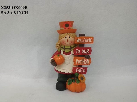 Resin Scarecrow