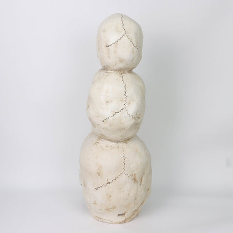 13.0*9.5*30.5'' Resin Stacked Skulls W/Lite Décor