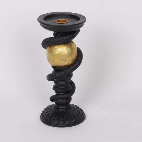 4*9''Gold Skull Head Candle Holder Décor