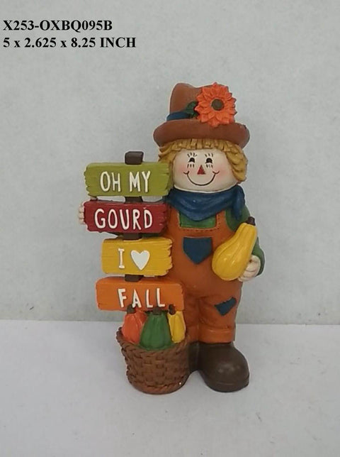 Resin Scarecrow