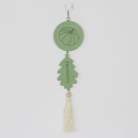 Boho Green Resin Wall Hanging Decor