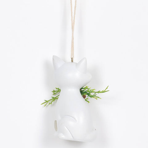 Fe Resin Fox Orn