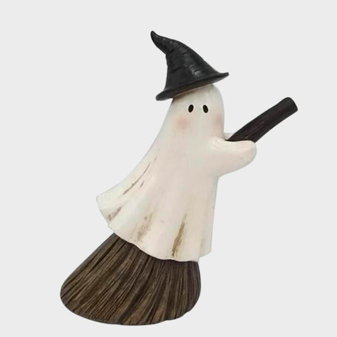Hwn Resin Ghost Witch 7.75 In