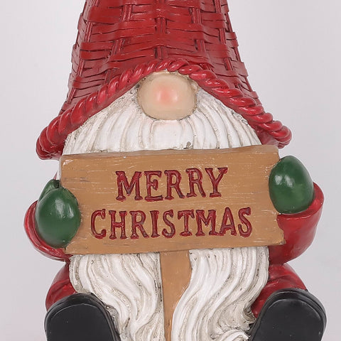 Christmas Resin Gnome Décor