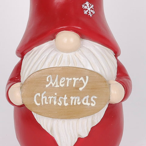 Christmas Resin Gnome Décor