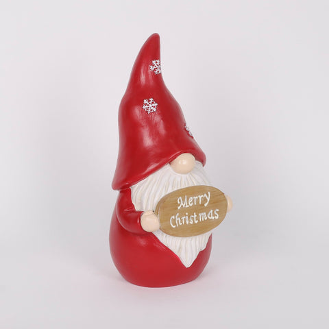 Christmas Resin Gnome Décor
