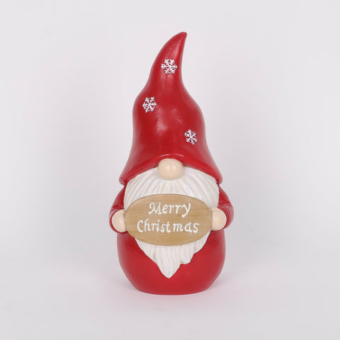 Christmas Resin Gnome Décor