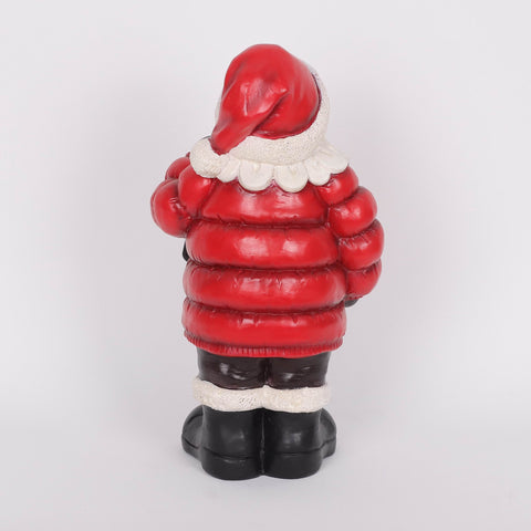 Christmas Resin Santa W/ Led Décor