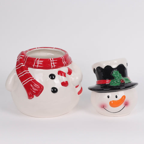 Christmas Ceramic Snowman Décor