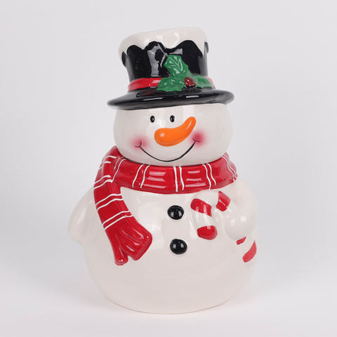 Christmas Ceramic Snowman Décor
