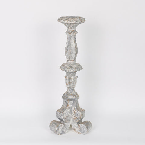 Baroque-Inspired Decorative Candle Holder – Antique Ornate Vintage Table Centerpiece