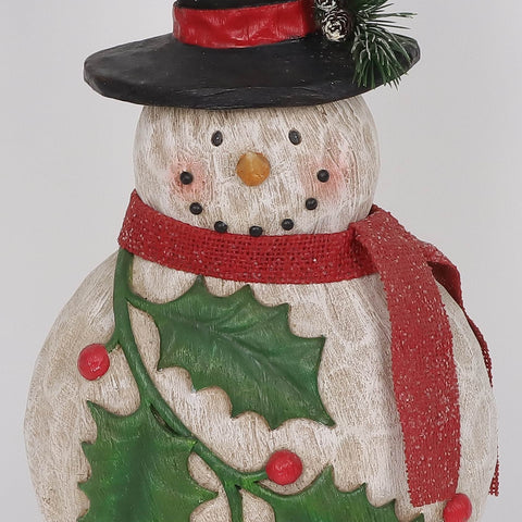 Christmas Resin Snowman Décor