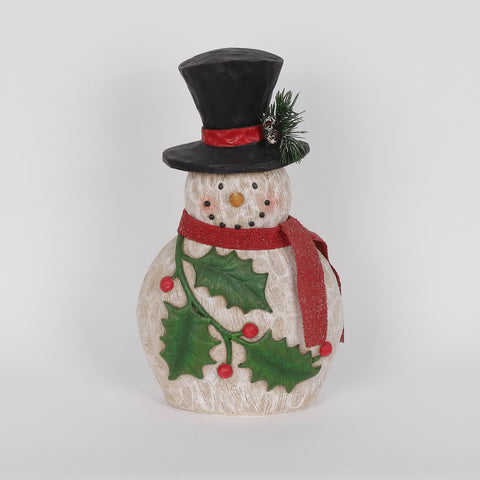 Christmas Resin Snowman Décor