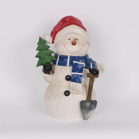 Christmas Resin Snowman Décor