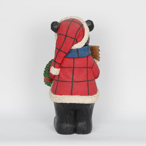Christmas Resin Bear Décor