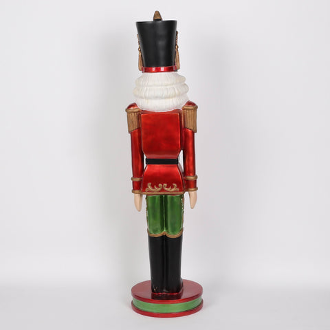 36" Christmas Nutcracker Decoration – Festive Holiday Indoor/Outdoor Statue
