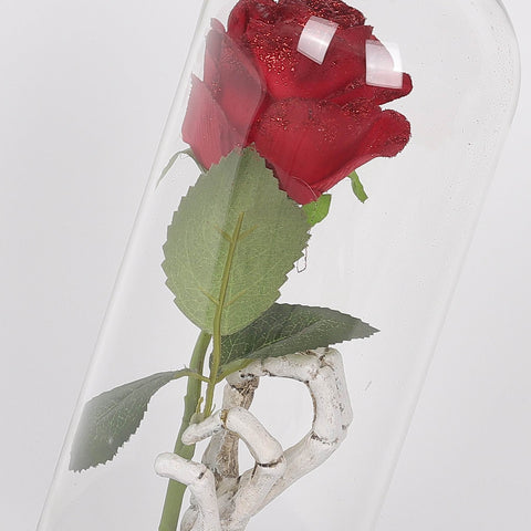 5.5*10.5'' Rose W/Transparent A Cover Décor