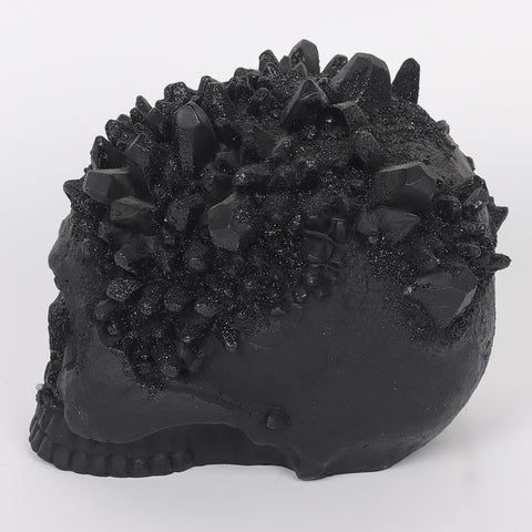 6.0*4.5*5.0''Black Skull Décor