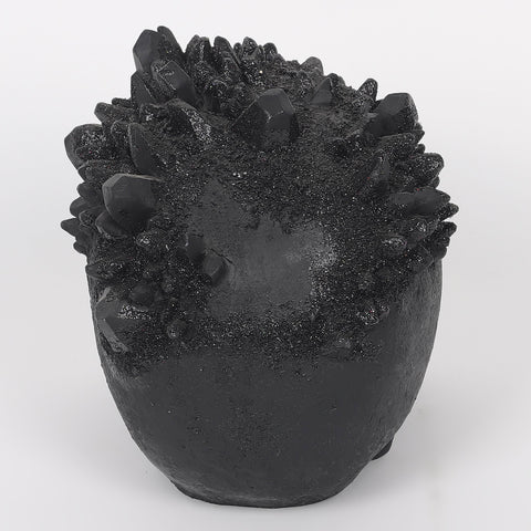 6.0*4.5*5.0''Black Skull Décor