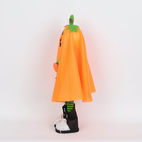 24"H Halloween Fabric Ghost Pumpkin