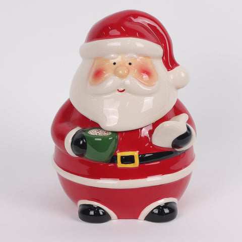Christmas Ceramic Santa Décor