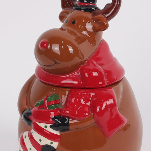 Christmas Ceramic Reindeer Décor