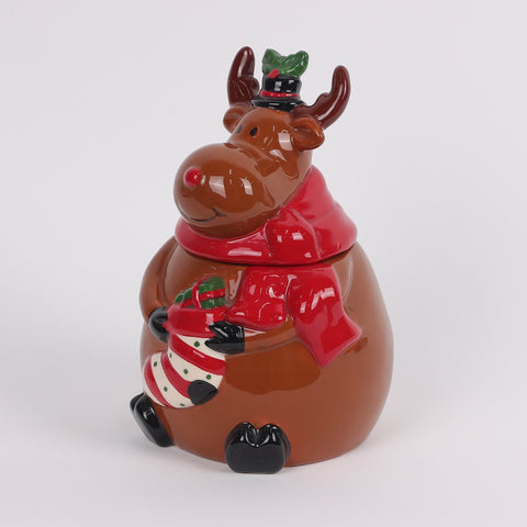 Christmas Ceramic Reindeer Décor