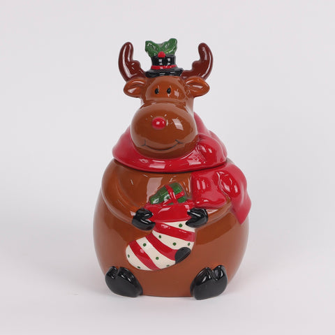 Christmas Ceramic Reindeer Décor
