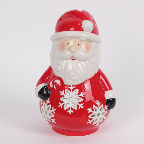 Christmas Ceramic Santa Décor
