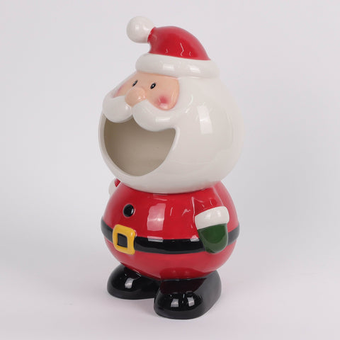 Christmas Ceramic Santa Décor