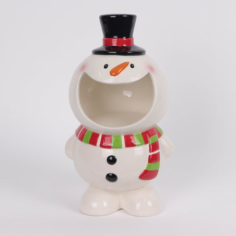 Christmas Ceramic Snowman Décor