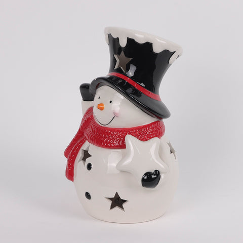 Christmas Ceramic Snowman Décor