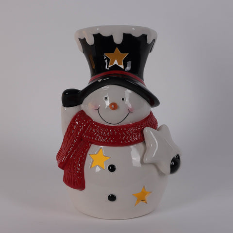 Christmas Ceramic Snowman Décor