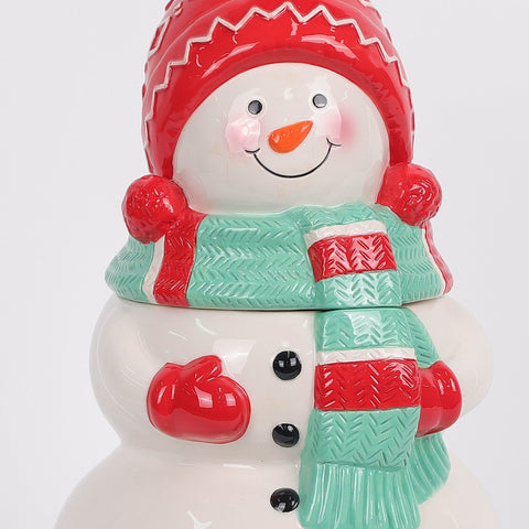 Christmas Ceramic Snowman Décor