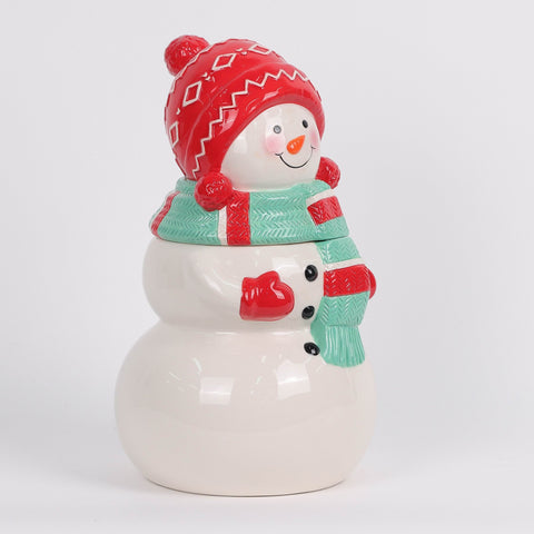 Christmas Ceramic Snowman Décor