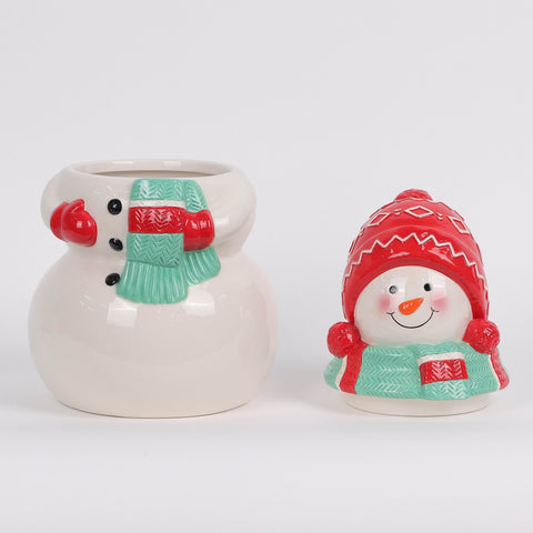 Christmas Ceramic Snowman Décor