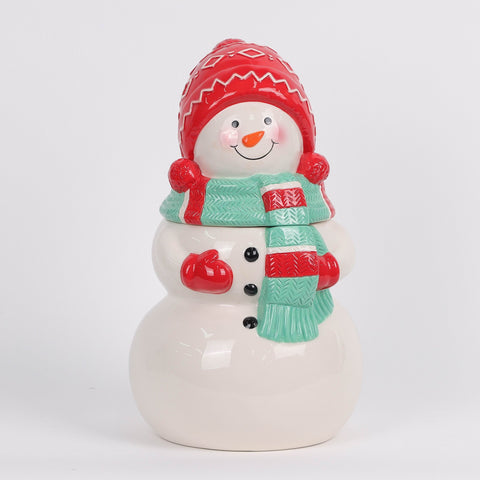 Christmas Ceramic Snowman Décor