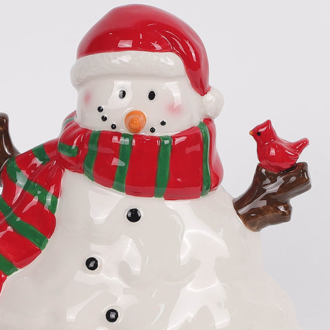 Christmas Ceramic Snowman Décor