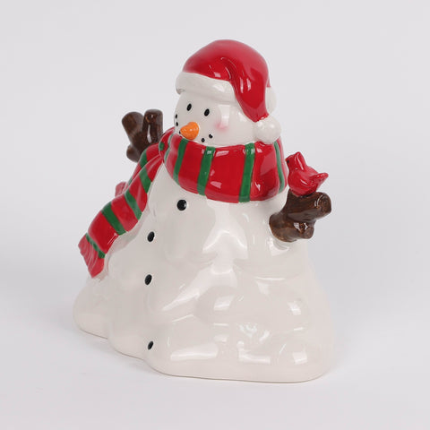 Christmas Ceramic Snowman Décor