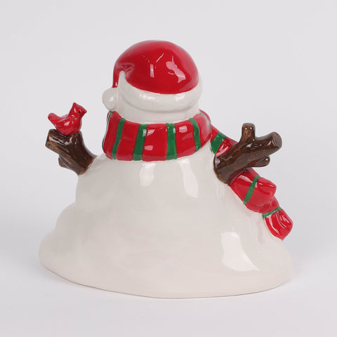 Christmas Ceramic Snowman Décor