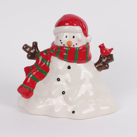 Christmas Ceramic Snowman Décor