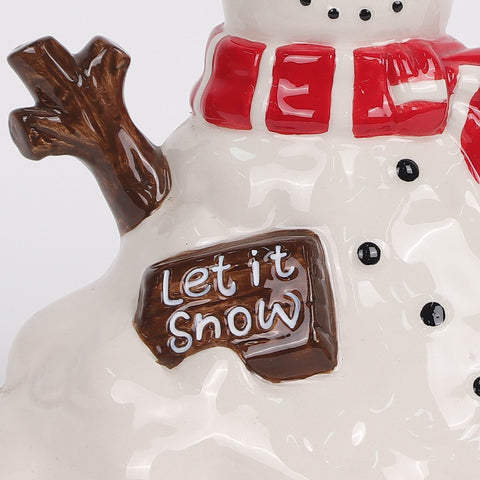 Christmas Ceramic Snowman Décor
