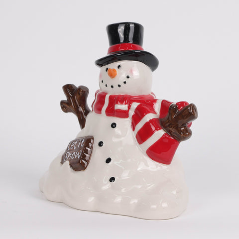 Christmas Ceramic Snowman Décor