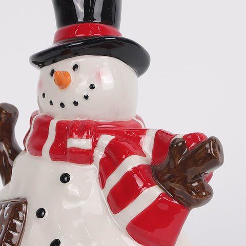 Christmas Ceramic Snowman Décor