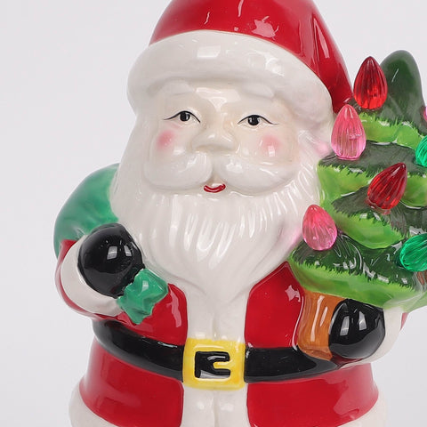 Christmas Ceramic Santa Décor