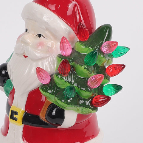 Christmas Ceramic Santa Décor