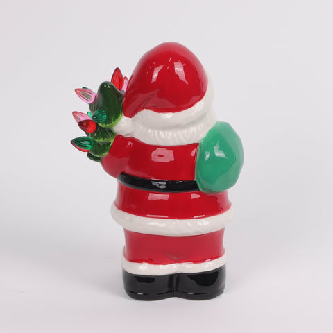 Christmas Ceramic Santa Décor
