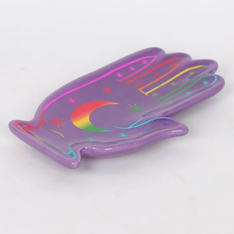 3.5*5.875*0.5''Purple Glove-Shaped Décor